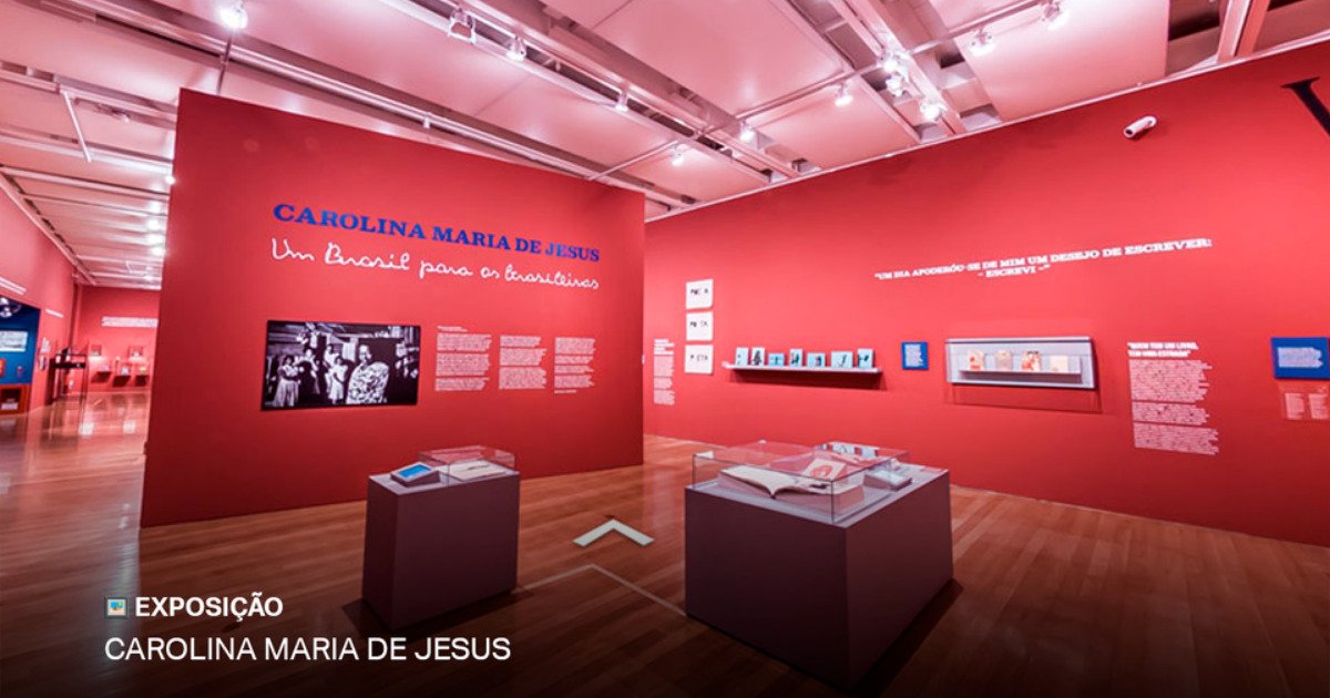 Tour Virtual na exposição “Carolina Maria de Jesus” no IMS Paulista