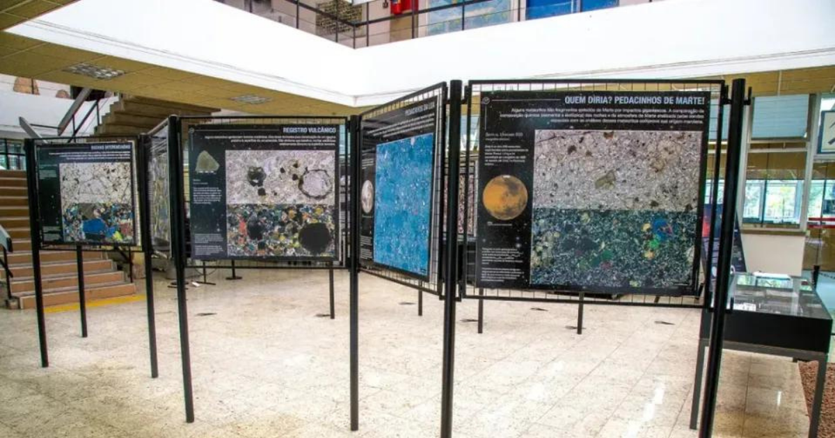 Museu de Geociências da USP abre exposição: Os segredos dos meteoritos (grátis)